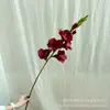 Flores Artificiales de Lirio de Calas de Goma Blanda Transfronterizas, Flores de Seda con un Toque de Lujo, Arreglos Florales de Pie para Bodas, Decoración Suave para Sala de Estar, Decoración al por Mayor