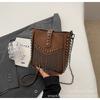Bolso de Cadena para Mujer 2026 Cuatro Estaciones Retro Moda Tendencia Alto Gama Bolso de Hombro para Viajes Cotidianos Cruzado Bolso Cubo