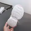 Zapatos Deportivos Casuales de Cuero para Niñas Marca Otoño al por Mayor Talla 27-37 Zapatos Deportivos para Niños Grandes Zapatos de Estudiante Papá 3756