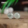 Contas Redondas de Jade Tianshan Tipo Gelo Natural Contas Soltas para Pulseira de Tecelagem DIY Colar Contas Espaçadoras de Xinjiang