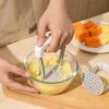 Máquina manual para hacer puré de patatas, machacador para comida complementaria de bebé, prensa de patatas ondulada, utensilio de cocina, artefacto para prensar patatas