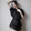 Fãs Vida Noturna Nova Lingerie Engraçada Feminina Sexy Transparente Tentação Pijama Europeu e Americano Comércio Exterior