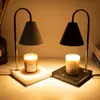 Lámpara de Cera Aromaterapia Yugu Lirio del Valle Lámpara de Velas de Mármol Regulable Simple Lámpara de Mesa Creativa