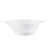 Tigela de comida complementar para bebê, tigela especial para dar água, para bebê comer macarrão de arroz, comer papa de arroz, tigela com bico de pato para alimentação, conjunto de talheres com colher para bebê