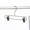 Pinza Retráctil para Pantalones de Doble Línea Estilo Nórdico Percha de Metal Percha para Ropa de Celebridad de Internet Soporte Simple para Ropa para el Hogar Mismo Estilo Tiktok