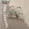 Joyería para Uñas con Diseño de Cerezas Nuevas Transfronteriza Llena de Diamantes Súper Brillante Frutas Coloridas Cerezas Paquete de Materiales para Uñas Portátiles DIY
