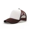 Gorra Publicitaria de Sublimación Impresión de Logo Patrón Trabajo Viaje Sombrilla Pico de Pato Béisbol Malla