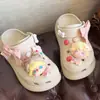 Acessórios Populares para Sapatos Croc: Charms de Sapato Cartoon Versáteis de Nuvem Fofa, Presilhas de Acessório 3D DIY Destacáveis