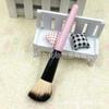 Mismo estilo brocha para rubor de un solo bisel lana fina Pico de Luz brocha de maquillaje para contorno facial suave no raya pelo animal mango de madera