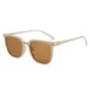 Óculos de Sol Moda Caixa 2025 UV400 Anti-UV Óculos de Sol Feminino Alto Senso Casual Óculos para Foto