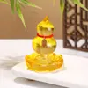 Nueva artesanía creativa de resina de calabaza, adorno de escritorio giratorio, adecuado para ceremonias de inauguración, regalo festivo para atraer la fortuna, fábrica mayorista