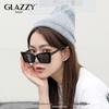 GLAZZY2021 Nova Europa e Americana Retro Square Sunglasses Fashion Travel Internet Homens e Mulheres Popular Street Photoshoot Sunglasses