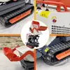 Exportado a Europa y Estados Unidos Camión Volquete Hidráulico de Oruga Ht500Y para Transporte de Carga en Almacén y Carga y Descarga Mini Camión de Oruga