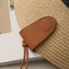 Colar Longo de Couro Coreia do Sul Bolsa Ins Pingente Acessórios Feminino Pescoço Portátil Bolsa para Óculos Design de Nicho Corrente para Pescoço