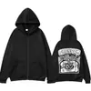 Sudadera con capucha y cremallera Modelo Nuevo Transfronterizo Simon Henrikson de la Película "The Cry of Fear," Sudadera de Simon