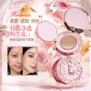 DHDH Conejo Lindo Jardín Base de Cojín de Larga Duración Niebla Suave Textura Acuosa Corrector Base Iluminadora de Larga Duración Maquillaje Cosméticos Transfronterizos