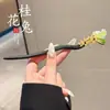 Novo grampo de cabelo preto de madeira estilo chinês estilo antigo para mulheres, novo modelo 2026, adequado para Hanfu e saias face de cavalo, grampo de cabelo, palito de cabelo, acessório de cabelo de madeira
