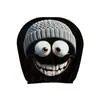 Comercio Exterior Transfronterizo Calavera Negra Impresión de Coche Funda para Reposacabezas Estilo Universal Estilo Elástico Divertida e Interesante Funda Universal para Cabeza