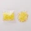 Bolsas de Cuentas de Manguera de Color Mágico Plástico Chapado en Color Cuentas de Tubo Pequeño Material de Fábrica para Slime DIY Barro de Cristal Pegamento Relleno de Crema