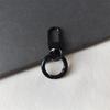 Gancho de Travamento de Porta com Argola de Mola Pintada Chaveiro Chaveiro Colorido Argola Redonda Argola Aberta Ferragem Gancho de Bagagem Acessórios para Bolsa