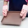 Herramientas de Horneado, Guantes de Horneado Resistentes a Altas Temperaturas para Cocina, Guantes Gruesos con Aislamiento Térmico Anti-Quemaduras para Horno y Microondas