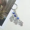 Nuevo Llavero Ojo del Diablo AliExpress Llavero de Palma Europeo y Americano Popular Retro Colgante de Coche Venta al por mayor Transfronteriza