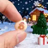 Cojín Árbol de Navidad Yqt Sofá Silla Escena Miniatura Adornos Decoración Navideña Adornos de Manualidades Navideñas de Resina DIY