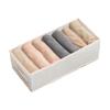 Caja organizadora divisoria artifacto de almacenamiento de ropa para pantalones plegable de tablero de PP caja de almacenamiento transparente para armario de noche de dormitorio