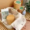 Comércio exterior atacado estoque peça final fornecimento ao vivo compra em grupo ~ caixa de armazenamento de bambu de camada única de grande capacidade para casa com tampa ajustável