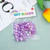 Embalagem de Cabeça de Cartão para Exportação Transfronteiriça Produção Pulseira DIY Criativa Contas Soltas Contas de Pulseira Acessórios de Joia Contas