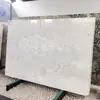 Yashi Blanco Mármol Natural Jazz Blanco Cubierta de Puerta Cubierta de Ventana Karaka Blanco Alféizar de Ventana Piedra Mesa de Comedor Tablero Grande Venta al por Mayor