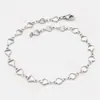 Collar de vieira hecho a mano de acero inoxidable estilo coreano, pulsera de acero de titanio de moda, cadena colgante para joyería, ventas directas de fábrica