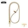 Cordão Original para Celular Longo 8mm Mosquetão de Montanhismo Transversal Ajustável Outdoor Elegante Dourado Escalada Corda Trançada