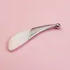 Palo Masajeador de Ojos de Pie, Espátula de Silicona para Crema, Palo Masajeador de Crema para Ojos de Bola Rodante de Metal Doble Cara para Piel Helada