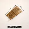 Decoração de flores e plantas para pratos de sashimi da culinária japonesa, cerca de bambu, decoração de pratos de churrasco de hotel, decoração de travessa de sashimi estilo japonês