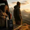 Bomba de aire para coche transfronteriza, bomba de aire para coche digital inalámbrica, inflador de neumáticos de coche portátil multifuncional de alta presión