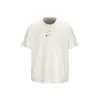 HIKE MATE camiseta retro de manga corta estilo chino falso de dos piezas para hombre, camiseta básica de color liso con cuello henley de verano T01