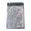 Diamantes Pequeños Redondos de Fondo Plano, Diamantes Blancos de Fondo Plano, Pegatinas Redondas Pequeñas de Vidrio Transparente, Joyería de Diamantes para Uñas Hecha a Mano DIY Checa