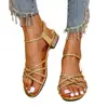 Colección Nueva de Verano 2026: Sandalias de Moda Casuales y Cómodas para Mujer Tallas Grandes, Estilo Europeo y Americano, Talla Única
