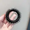 Goma de Pelo de Cristal Satinado de Gama Alta para Mujer, Lujo Ligero, Alta Elasticidad, Versátil, Suave con el Cabello, Goma para Moño