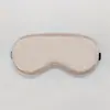 Nueva Máscara para Ojos para Dormir de Seda Imitación de Doble Cara, Máscara para Ojos de Viaje con Hebilla de Ajuste Elástico que Bloquea la Luz, Máscara para Ojos de Belleza Transpirable de Color Sólido