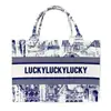 Bolsa de Feltro Personalizada Ano do Carneiro 2026 Novo Estilo Espessa Grande Capacidade Bolsa Tote Criativa Presente de Ano Novo Bolsa Tote da Moda