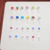 Lollipop de Celebridad de Internet Colorido Dibujos Animados 3D Accesorios para Uñas Lindos Estéreo Resina Accesorios para Uñas Diamante Artificial Pequeños Accesorios