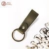 Llavero vintage de cuero hecho a mano, accesorio para llavero de piel de vaca para coche, colgante con personalidad creativa, pequeño regalo