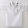 Camiseta Infantil de Algodão Xinjiang Camisa Polo Média e Grande Infantil Manga Curta Gola Polo Estudante Bebê Verão Bonita Top 8