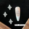 Lz Joyería de Arte para Uñas Rombo Super Brillante de Circonita de Gama Alta Lujo Accesible Cobre con Incrustaciones de Circonita Diamante Completo Accesorios para Uñas Portátiles Fabricante