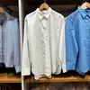¡Ropa de mujer! ¡Camisa casual de manga larga! Camisa de color liso, chaqueta fina para ir al trabajo, modelo otoño 2026 482828 491294