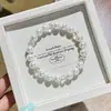 Pulseras Irregulares Brillantes de Lujo Ligero, Pedrería y Perlas de Concha, Sencillas y de Alta Gama, Pulseras para Mujer Estilo Apilado, Venta al por Mayor de Joyería