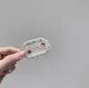 Pasador de Ganchillo de Lana Hecho a Mano DIY Orejas de Conejo Lindas Pasador Estéreo de Hierba Flor Pasador BB de Lana Hecho a Mano