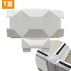 45 Tipos de Acessórios para Mesa de Escritório, Incluindo Divisórias de Tela, Conectores de Estação de Trabalho, Presilhas Fixas para Pés, Peças de Conexão e Tampas Plásticas Brancas